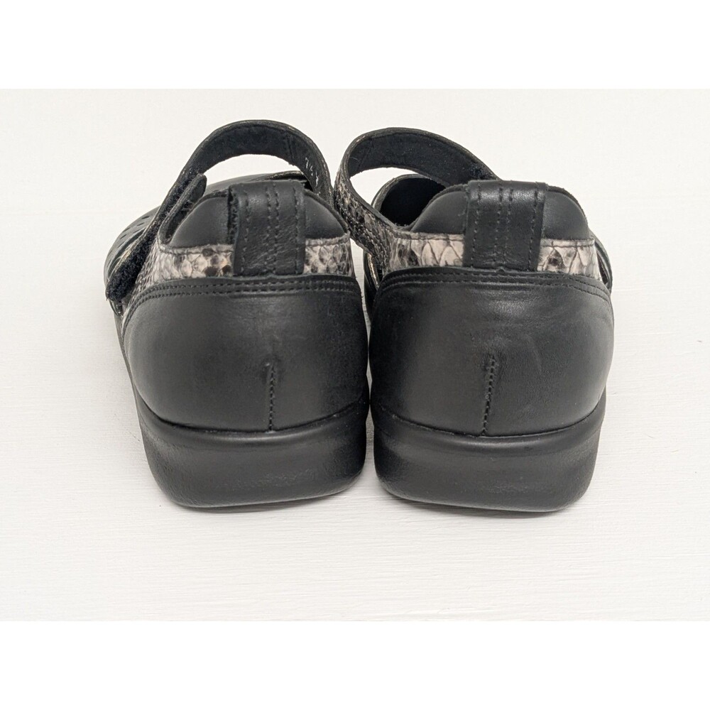 SAS Eden Gravity Women's Mary Jane Shoes Size 7.5 $200 Black Mamba - Picture 5 of 9
